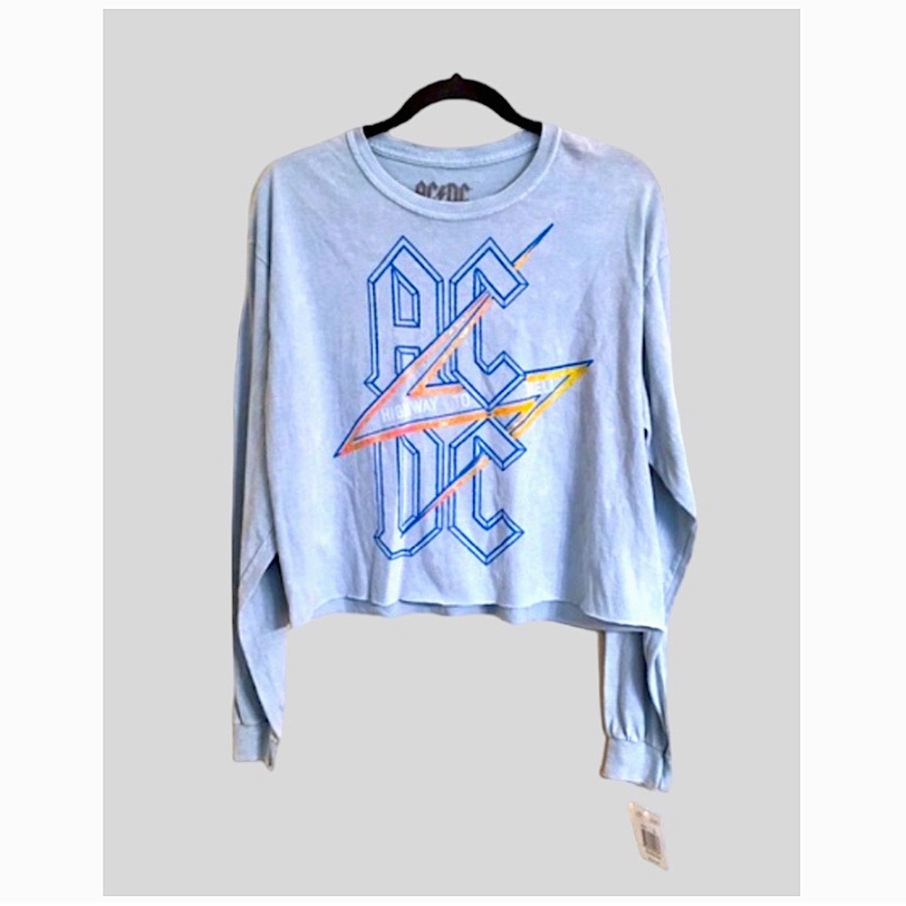 AC/DC | HIGHWAY TO HELL TIE DYE GRAPHIC LONG SLEEVE TEE